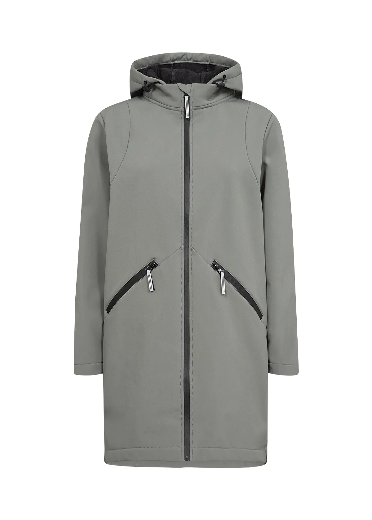 18337- Misty Green Julla Coat - Soya Concept