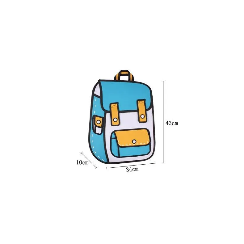 2D ILLUSION BACKPACK