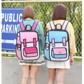 2D ILLUSION BACKPACK