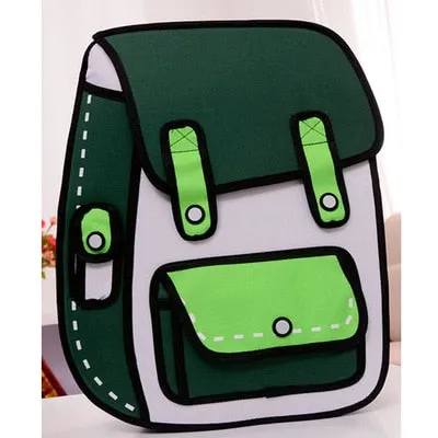 2D ILLUSION BACKPACK