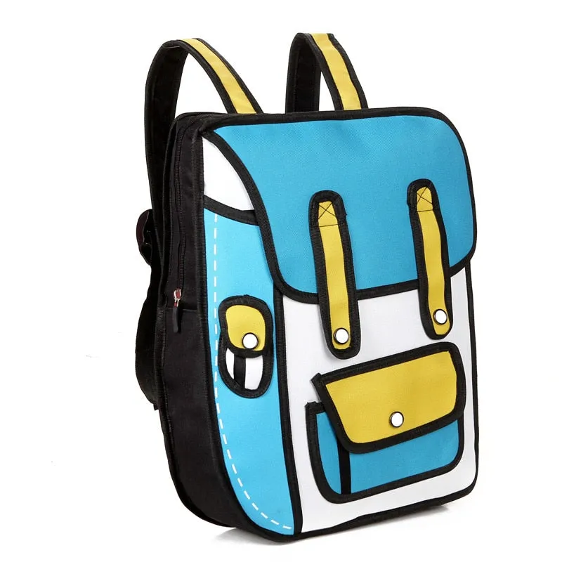 2D ILLUSION BACKPACK