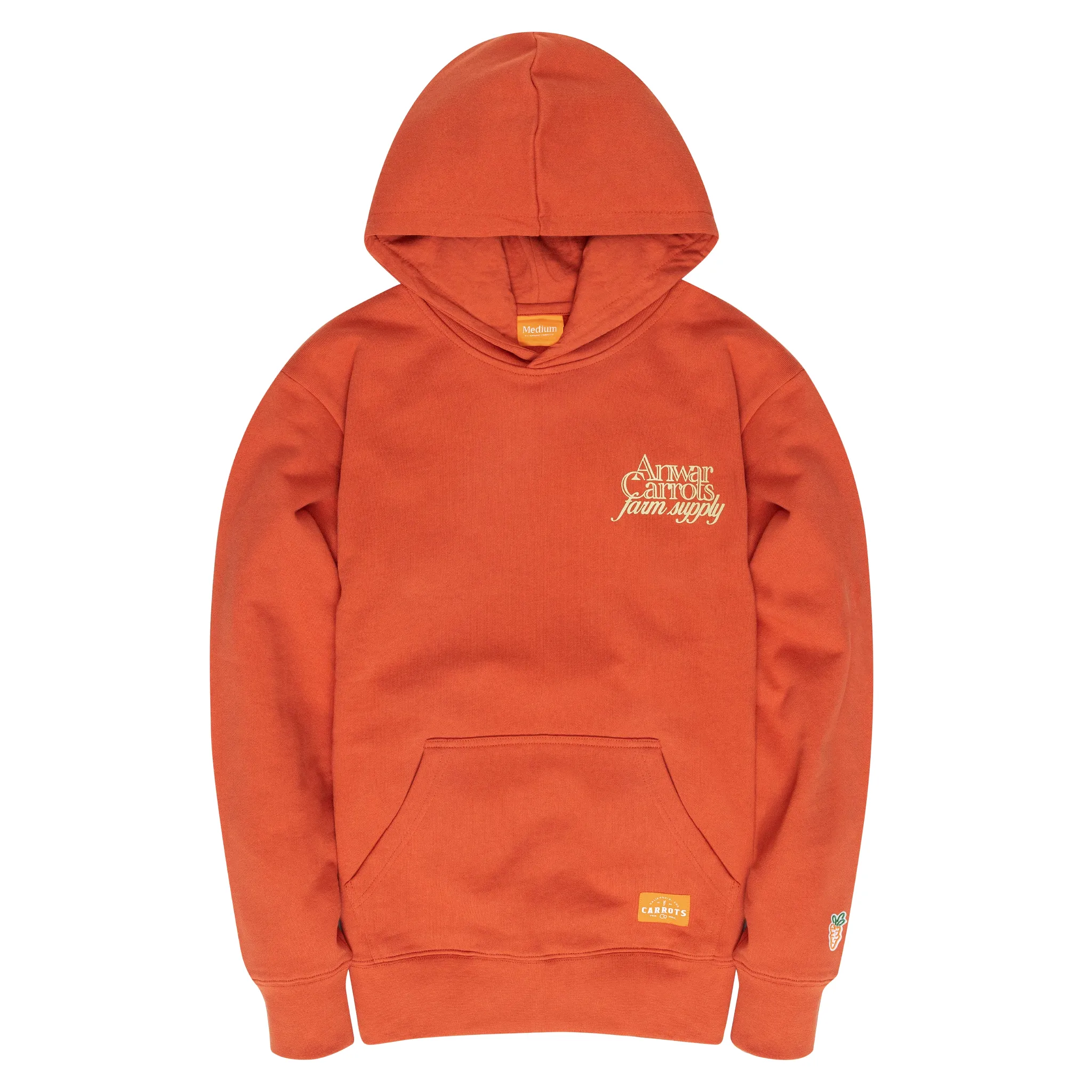 Anwar Carrots Farm Supply Hoodie (Orange)