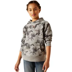 Ariat Girls Misty Horse Hoodie