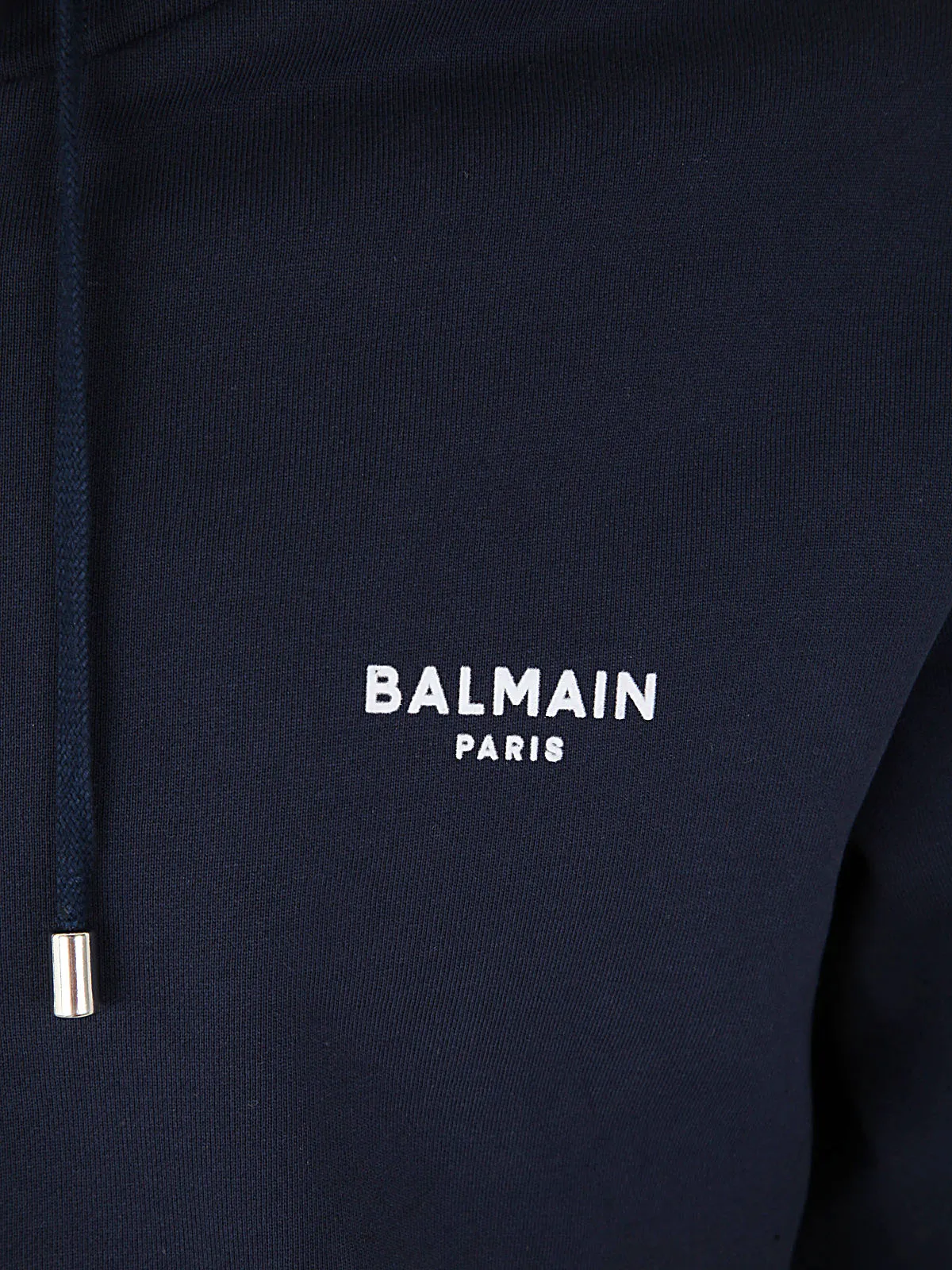 Balmain Logo Printed Zipped Hoodie