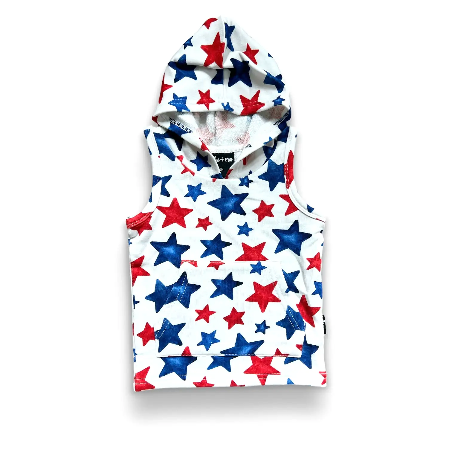 BAMBOO HOODIE TANK- Stars