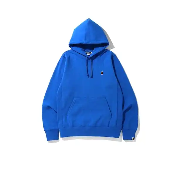 BAPE SMALL LOGO HOODIE BLUE