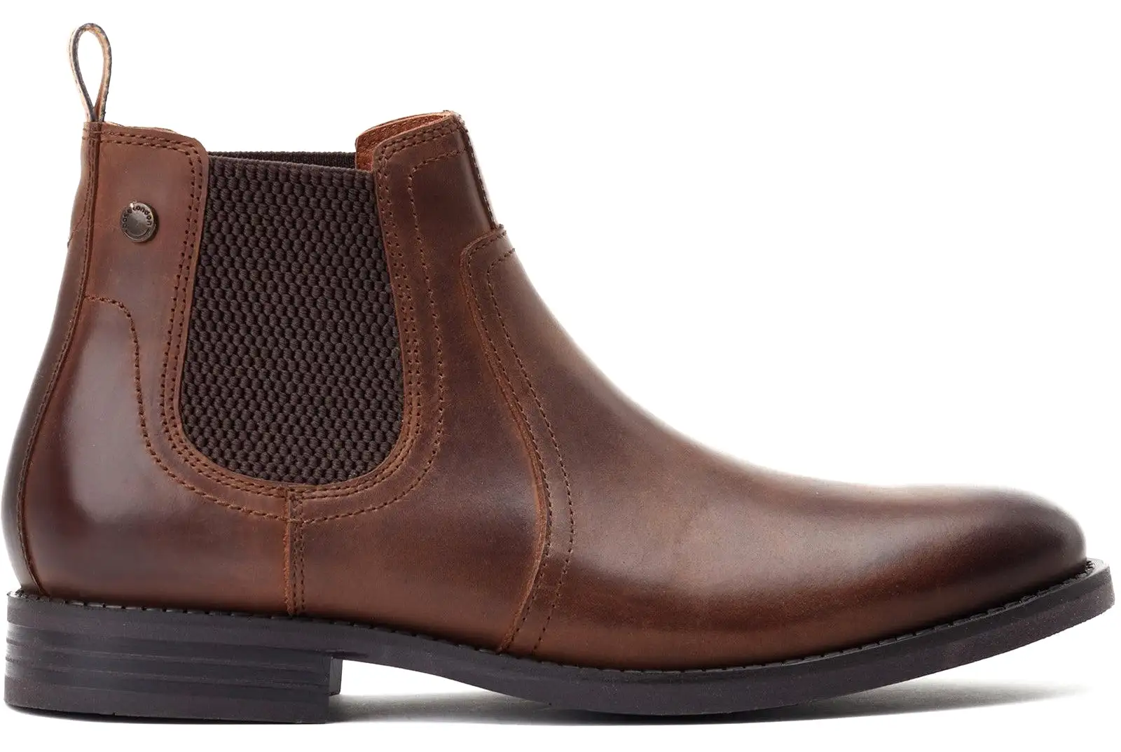 Base London Bateman Mens Leather Chelsea Boot