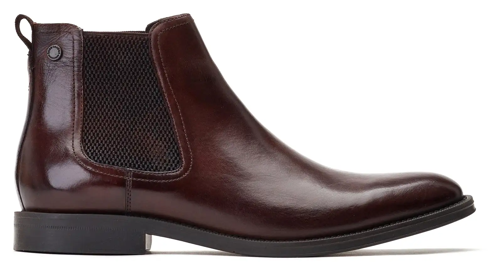 Base London Bradwell Waxy Mens Leather Chelsea Boot