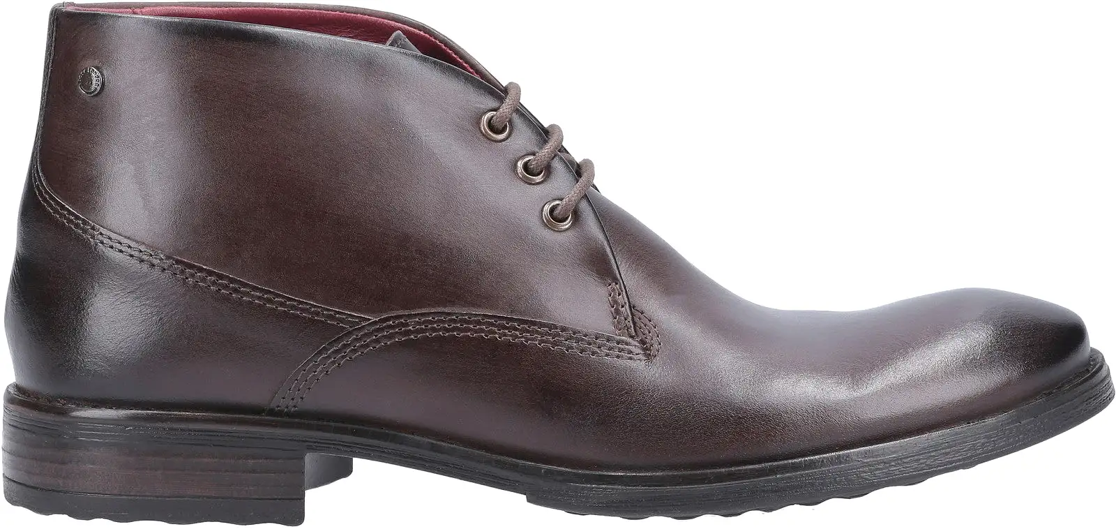 Base London Bramley Burnished Mens Lace Up Chukka Boot