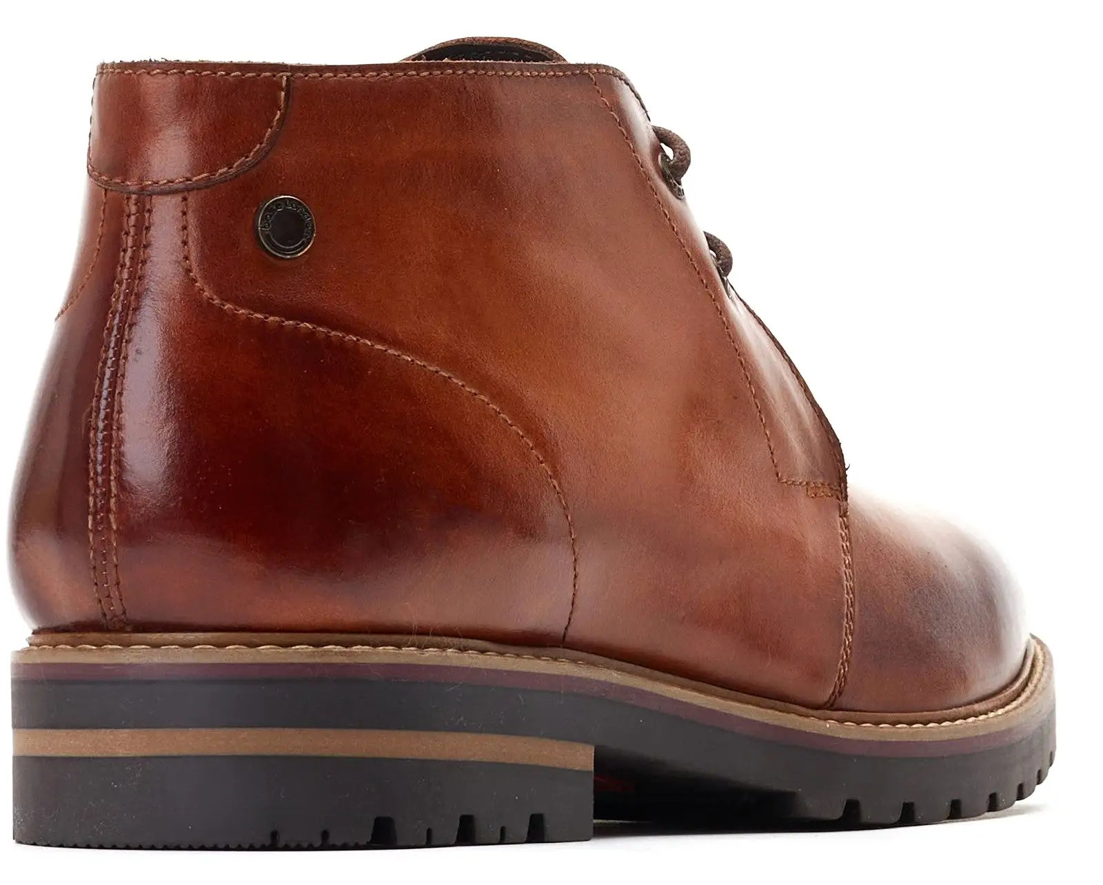 Base London Swan Washed Mens Leather Chukka Boot