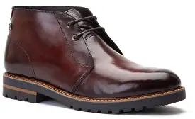 Base London Swan Washed Mens Leather Chukka Boot