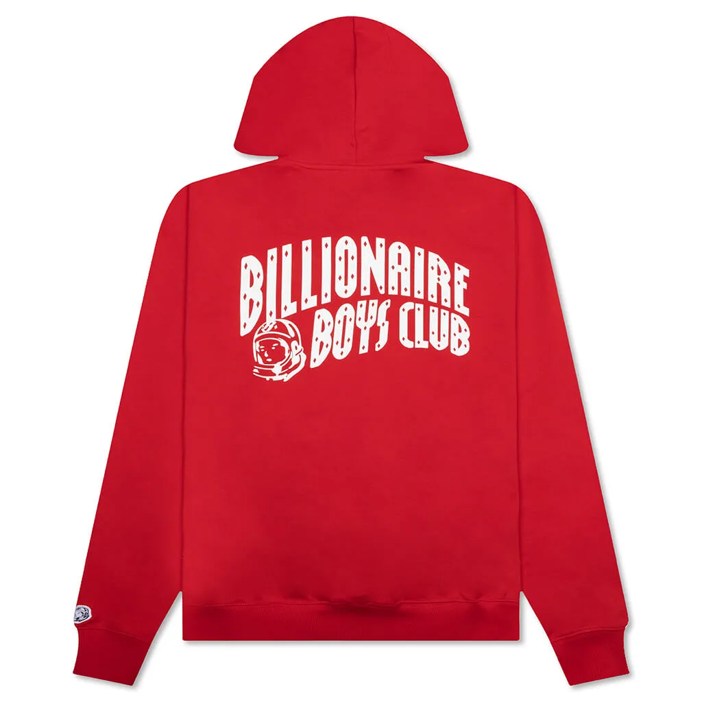 BB Helmet Zip Hoodie - Red