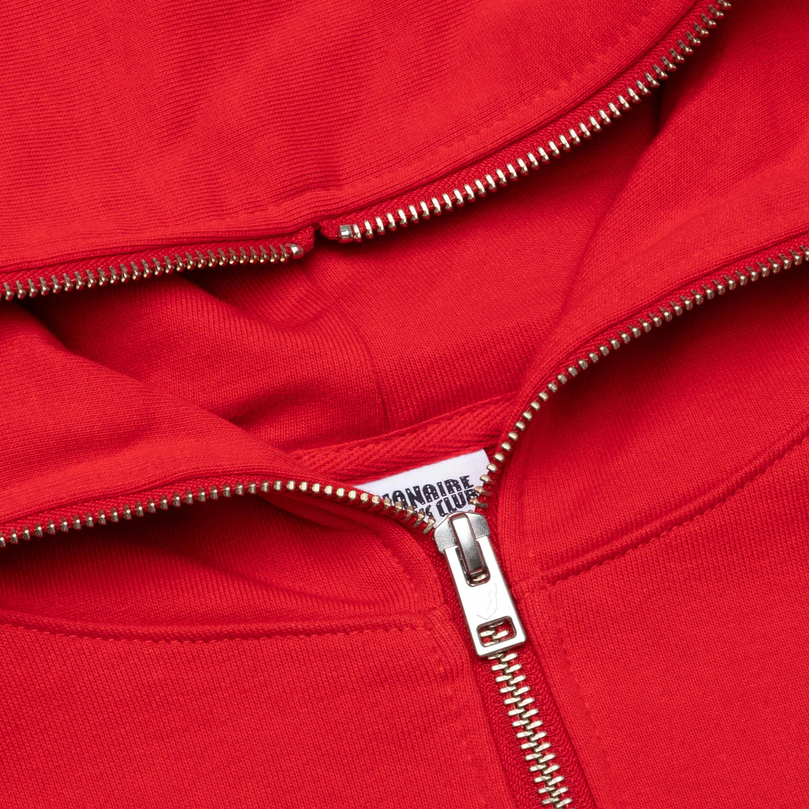 BB Helmet Zip Hoodie - Red