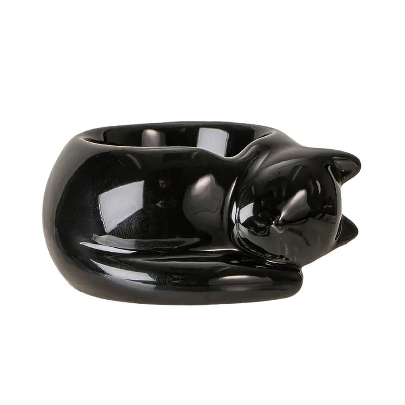 Black Cat Tealight Candle Holder