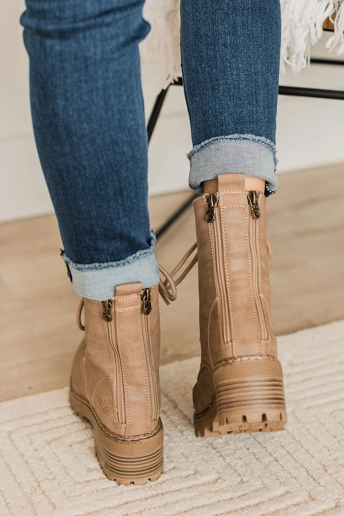 Blowfish Leith Boots- Almond Redwood