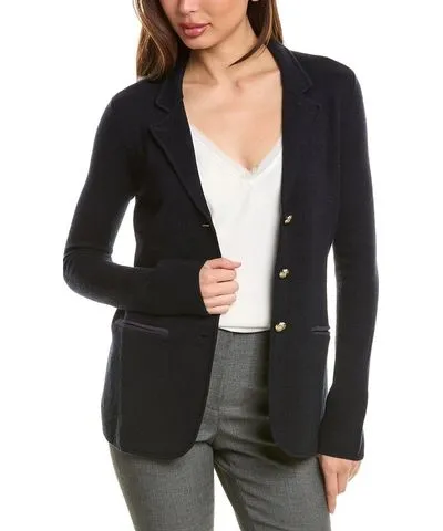 Bruno Magli Wool Sweater Blazer