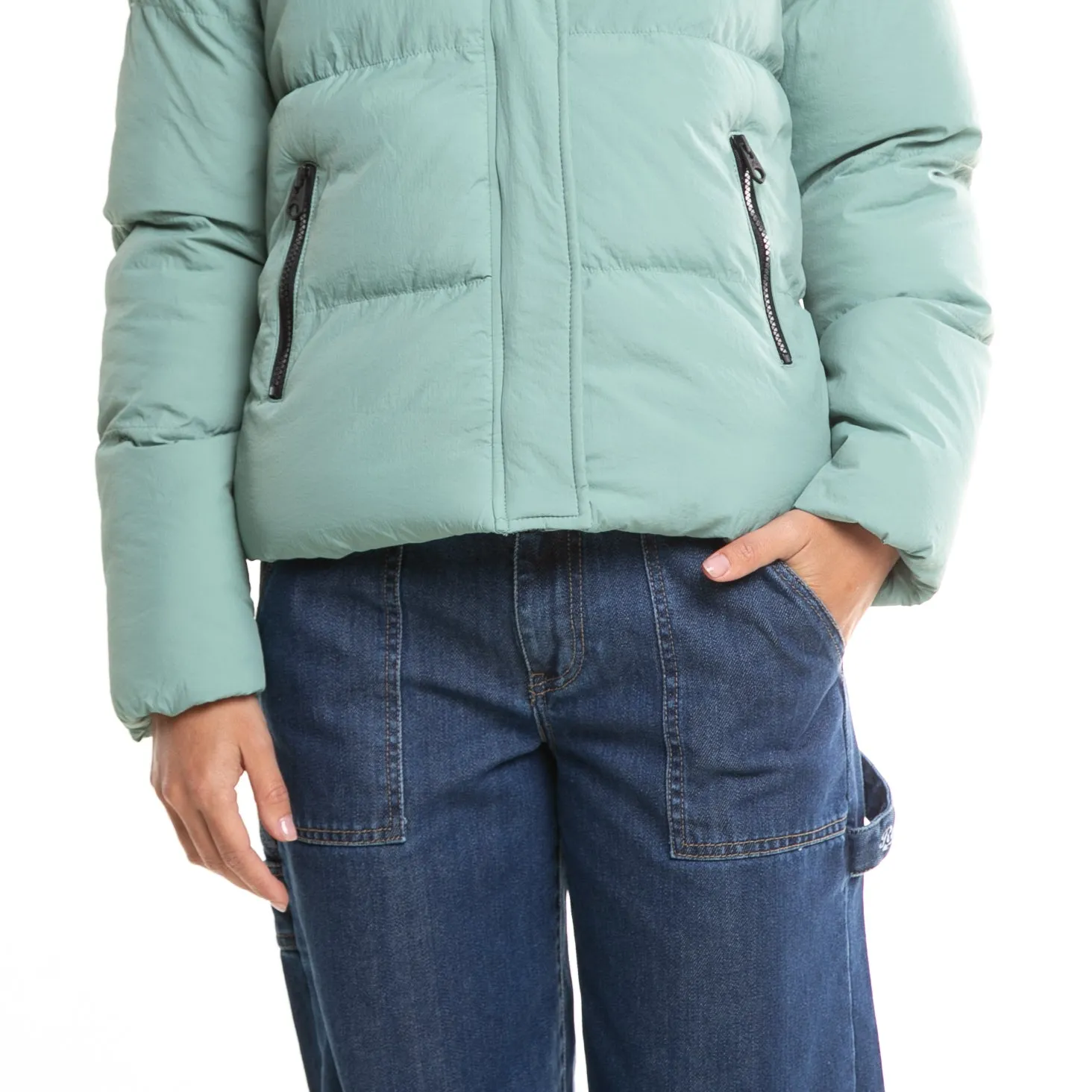 Campera Abrigo Rusty Whisper Puffer Coat Ld