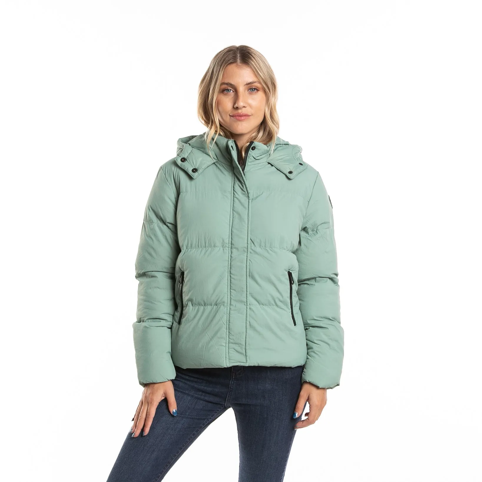 Campera Abrigo Rusty Whisper Puffer Coat Ld