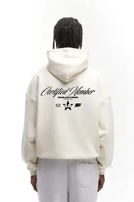 CERTIFIED MEMBER VANILLA HOODIE