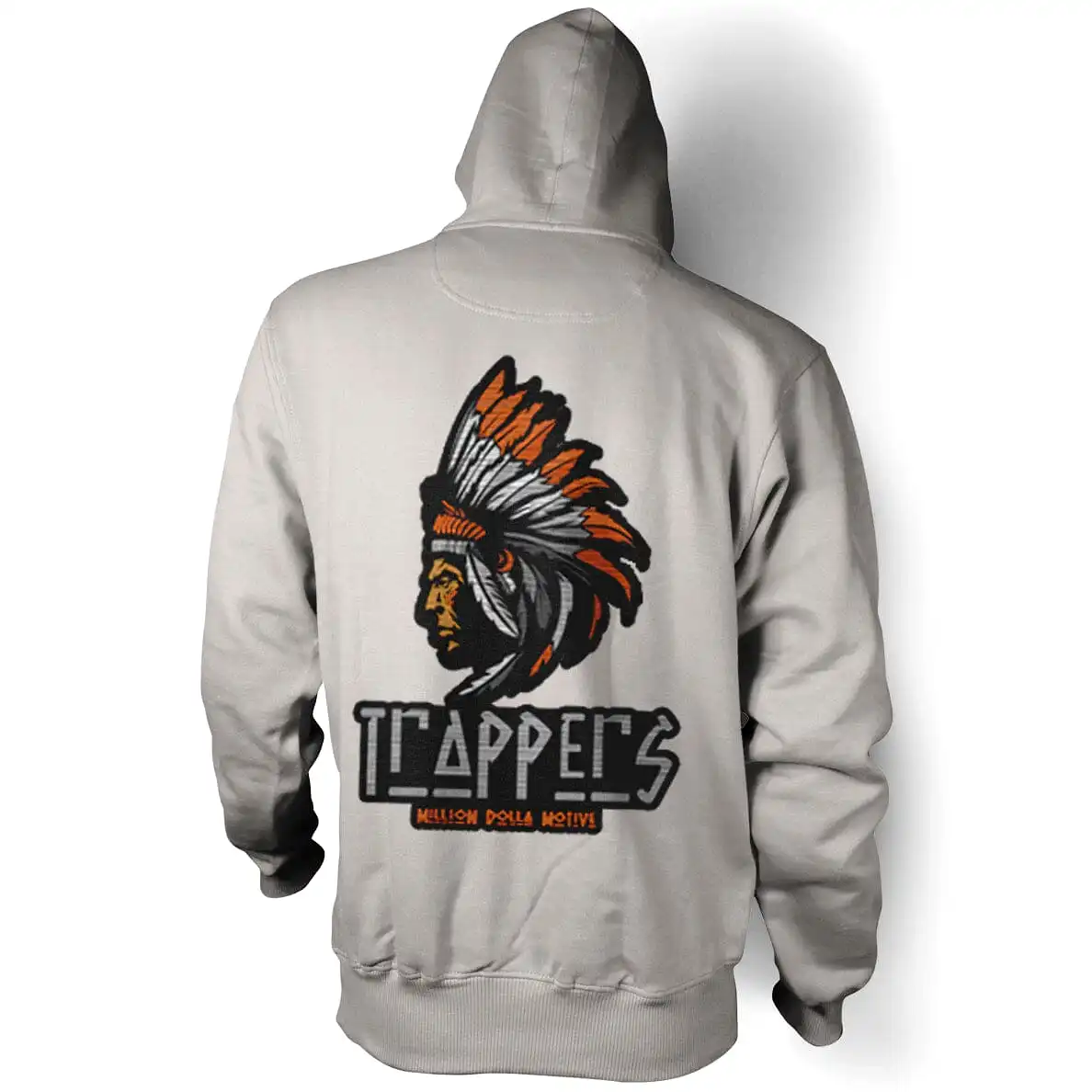 Chenille Trappers - Sand Hoodie Sweatshirt