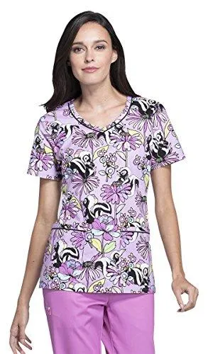 Cherokee Tooniforms TF633 Women's V-Neck Top