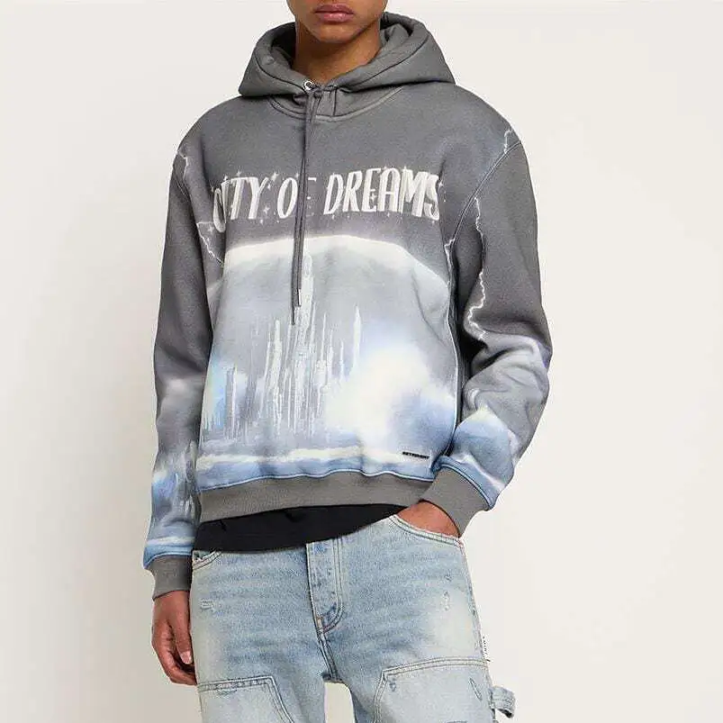 CITY OF DREAMS HOODIE GREY