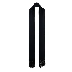 Collection Privée Wool Shawl with Fringes - '10s