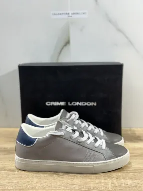 Crime London Sneaker Uomo Low Top Essential Pelle Casual Men Shoes 40