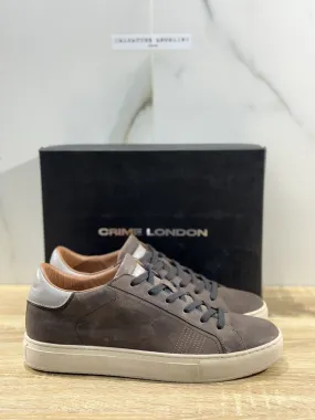 Crime London Sneaker Uomo Low Top Essential Pelle Casual Men Shoes 44