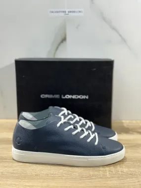 Crime London Sneaker Uomo Row Low Pelle Casual Men Shoes 40