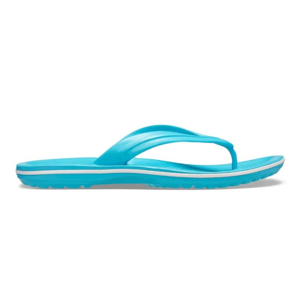 CROCS Men's Crocband Flip Slipper (Digital Aqua)