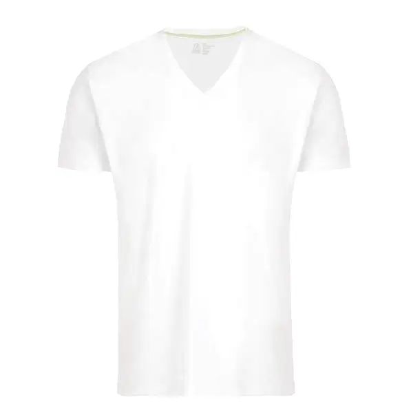 DEEP V-NECK UNDERSHIRT - WHITE