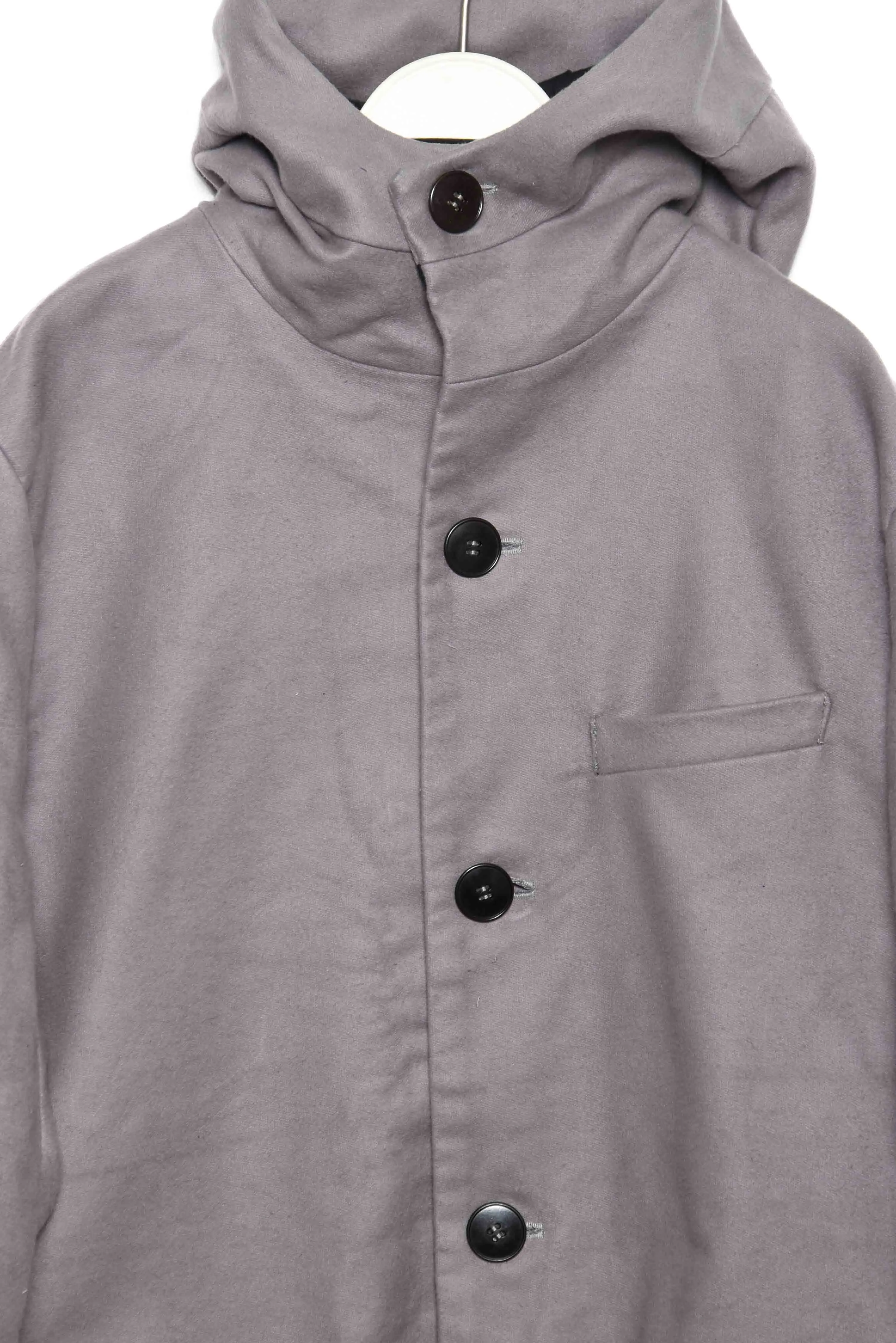 Deutschleder Hoody Coat DTL 14 grey 95