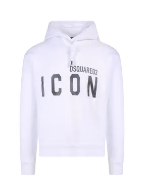 Dsquared2 Logo Printed Drawstring Hoodie