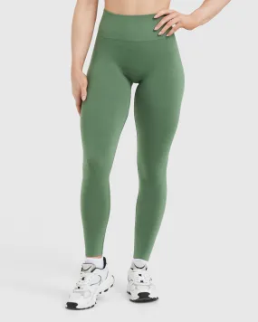 Effortless Seamless Leggings | Forest Green