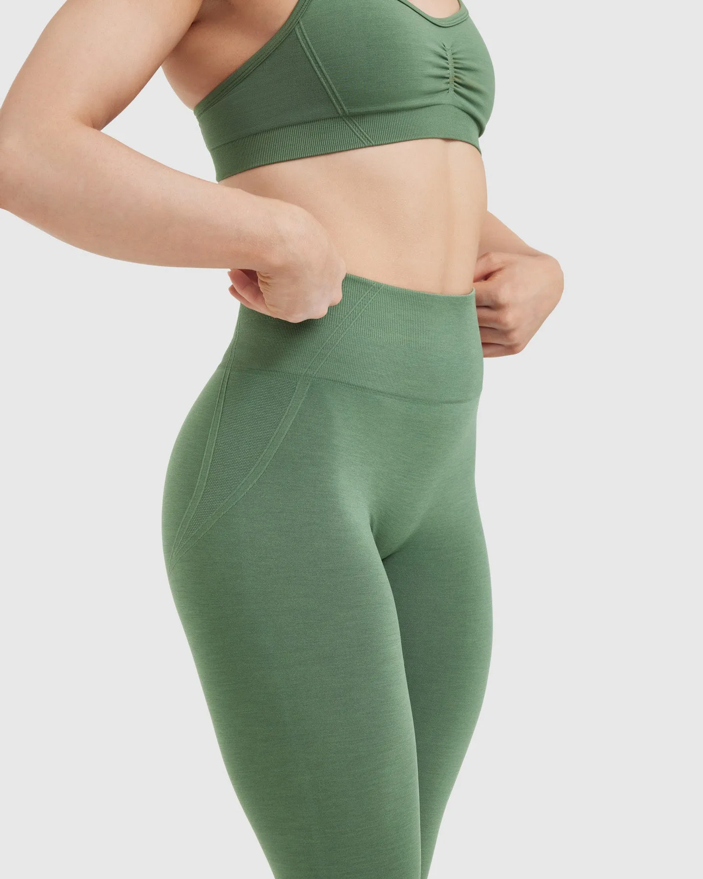 Effortless Seamless Leggings | Forest Green