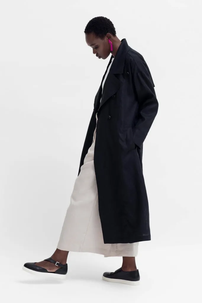 Elk The Label - Anneli Trench Coat - Black