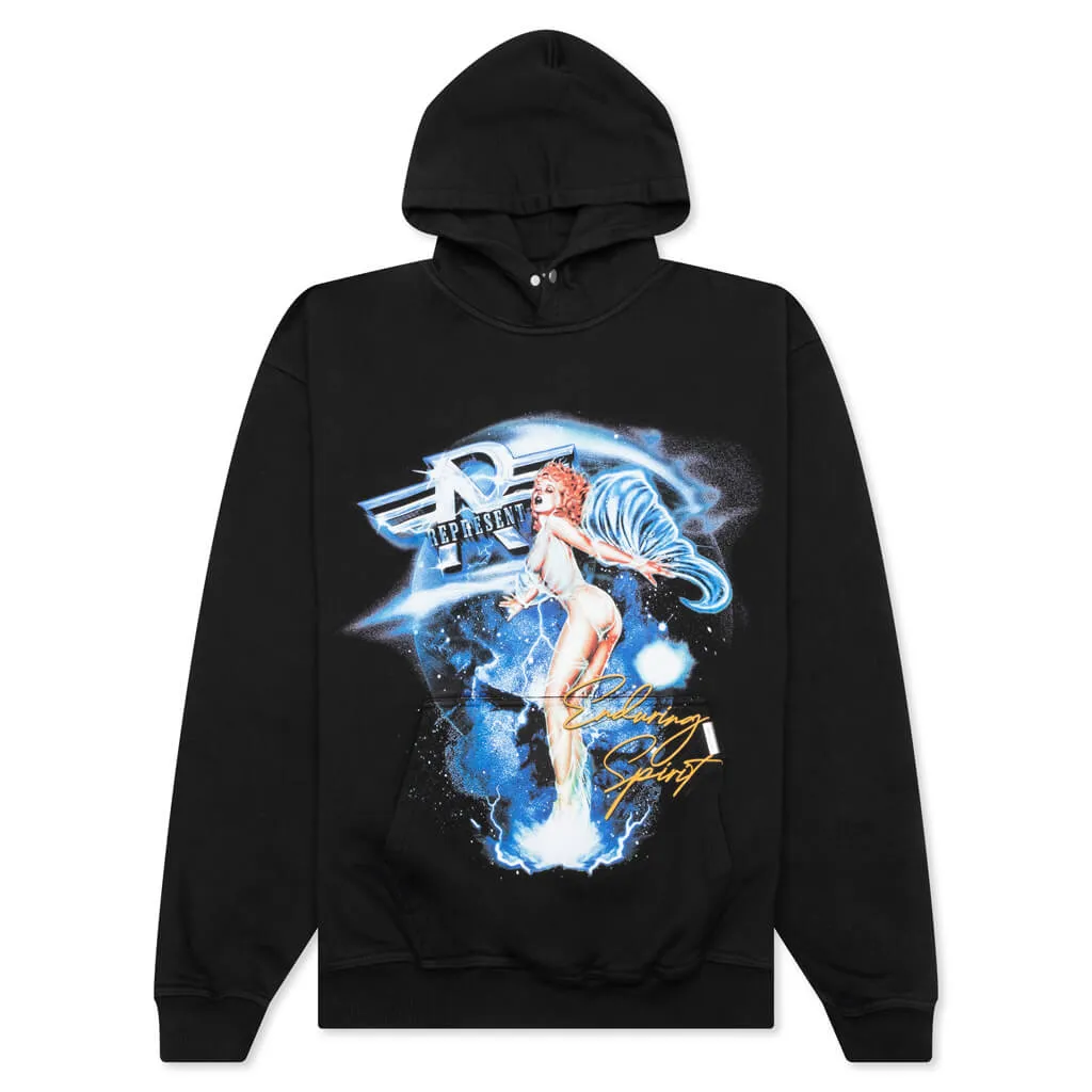 Enduring Spirit Hoodie - Off Black