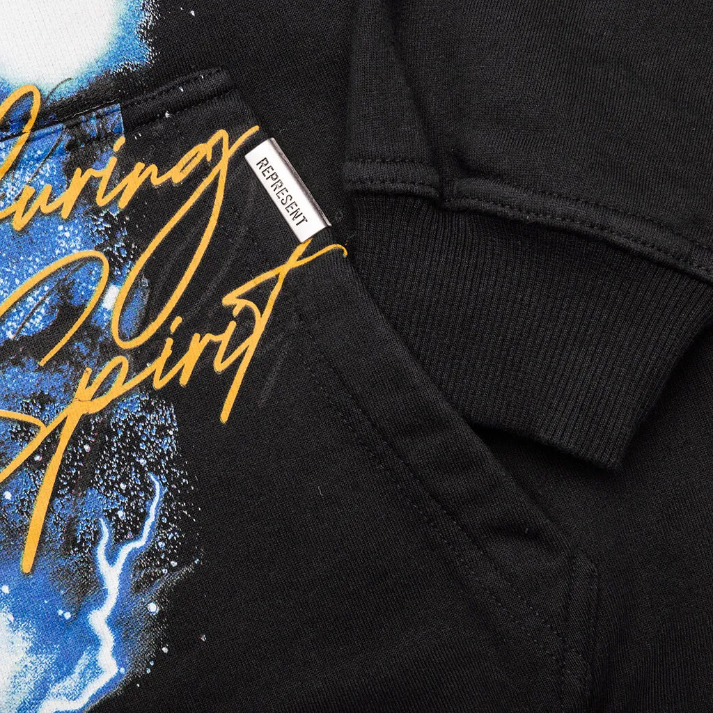 Enduring Spirit Hoodie - Off Black