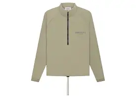 Fear of God Essentials Half Zip Track Jacket Pistachio