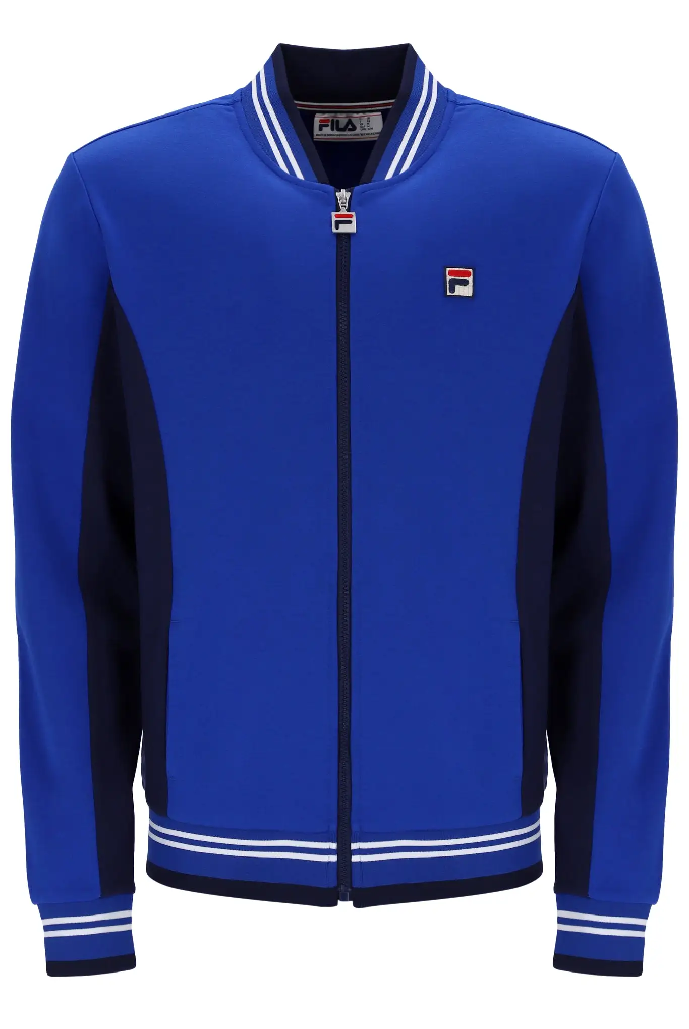 Fila Vintage Settanta Borg Track Jacket/Bright Blue 422 - SS23 SALE