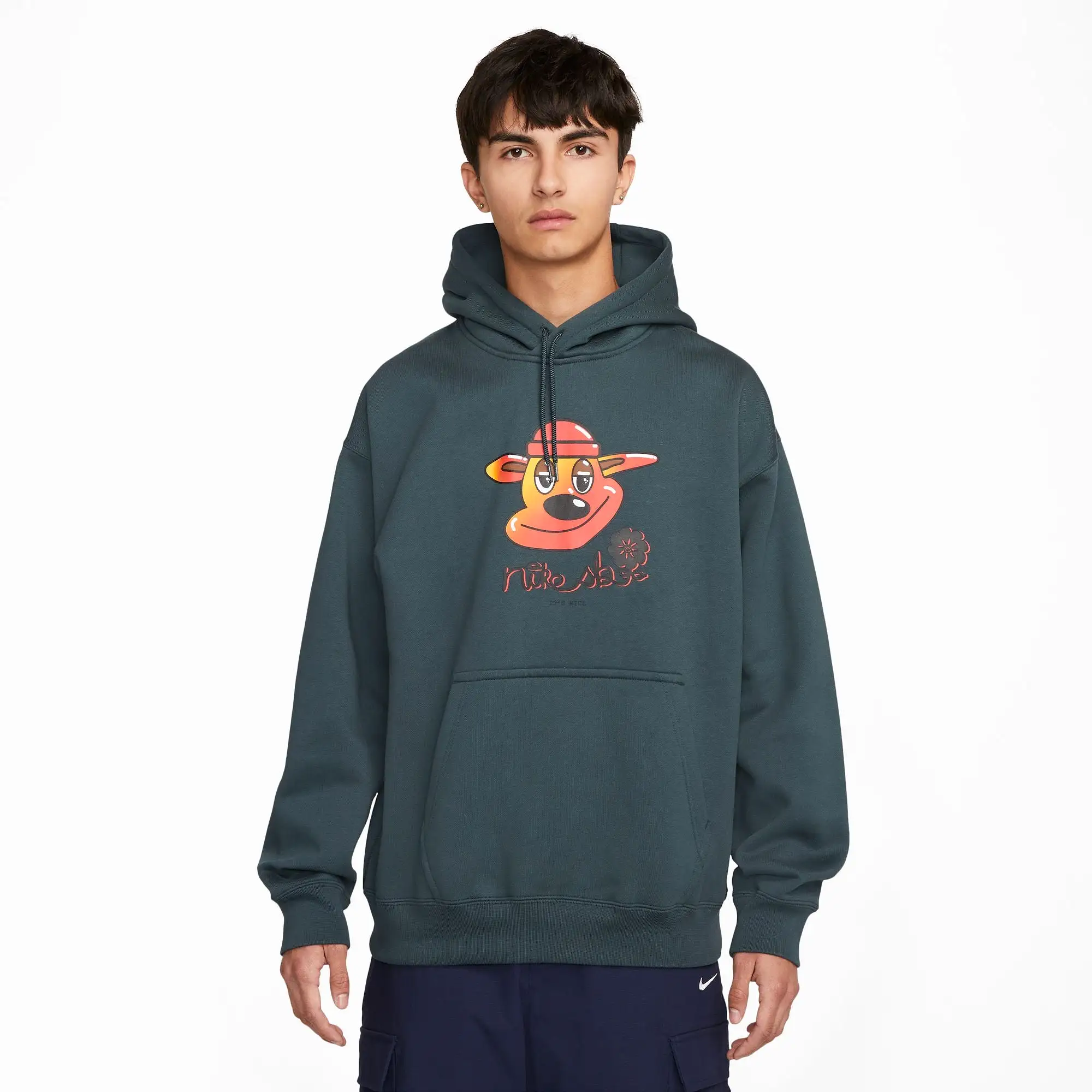 Fleece Pullover Skate Hoodie