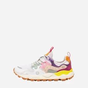 Flower Mountain Yamano 3 Bianco Viola Sneakers