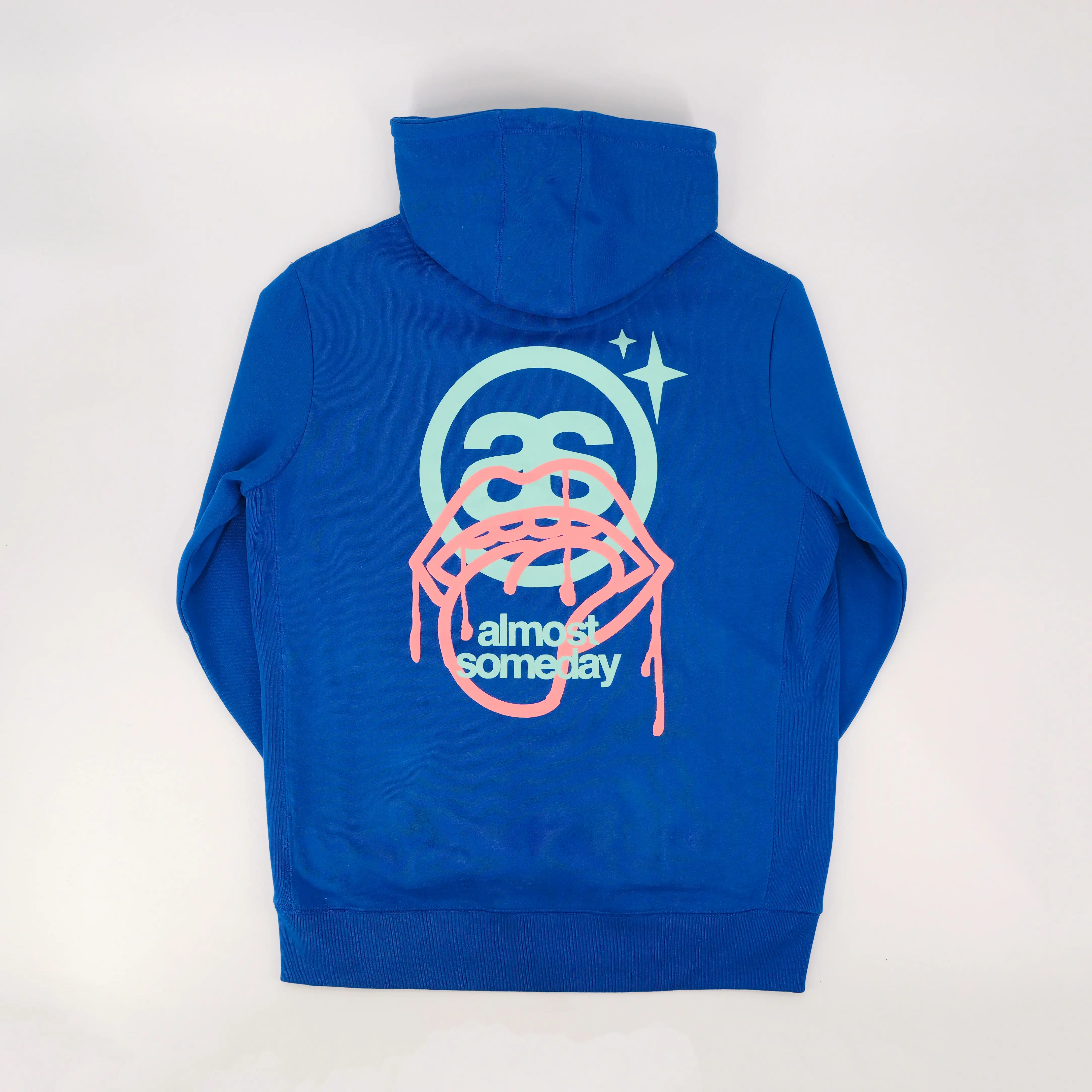 GRAFFITI HOODIE BLUE