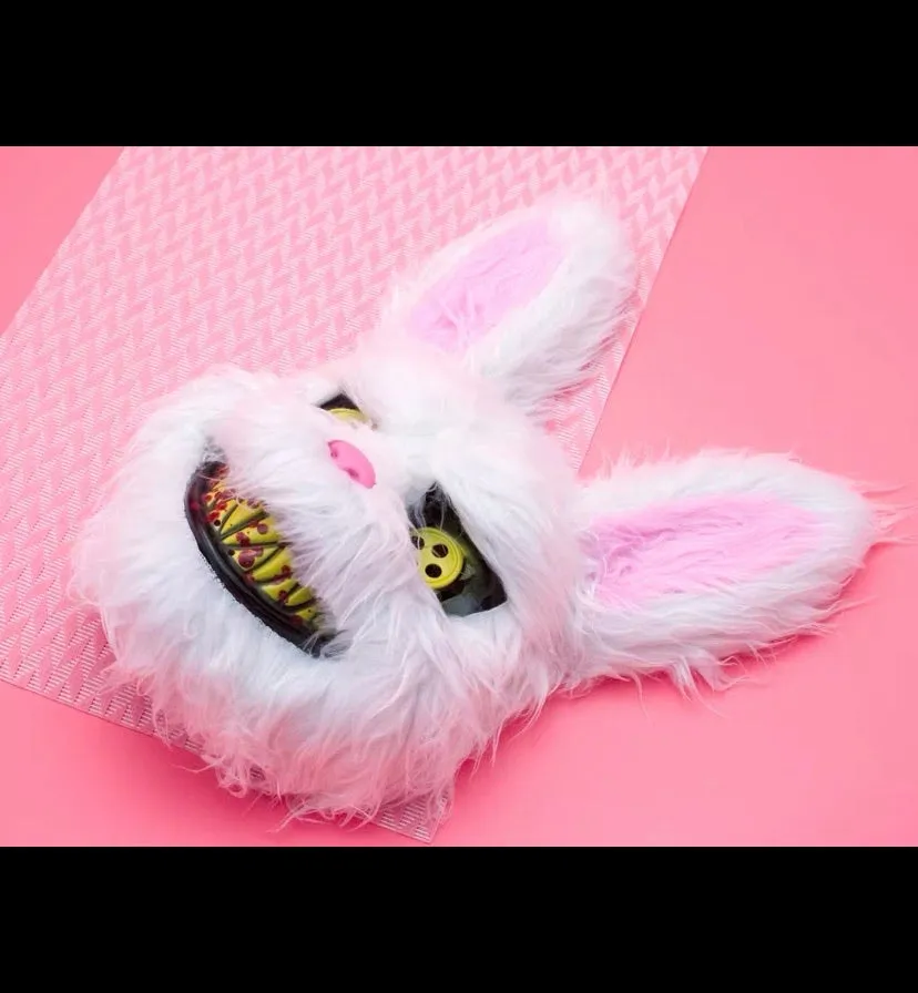 Halloween bloody rabbit / bear mask