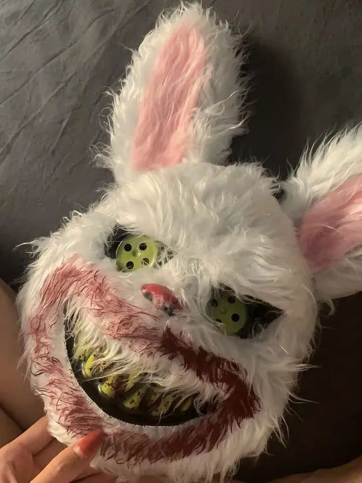 Halloween bloody rabbit / bear mask