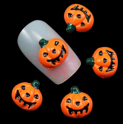 Halloween Nail Art 3D Pumpkin Nail Art Charms