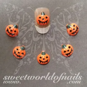 Halloween Nail Art 3D Pumpkin Nail Art Charms