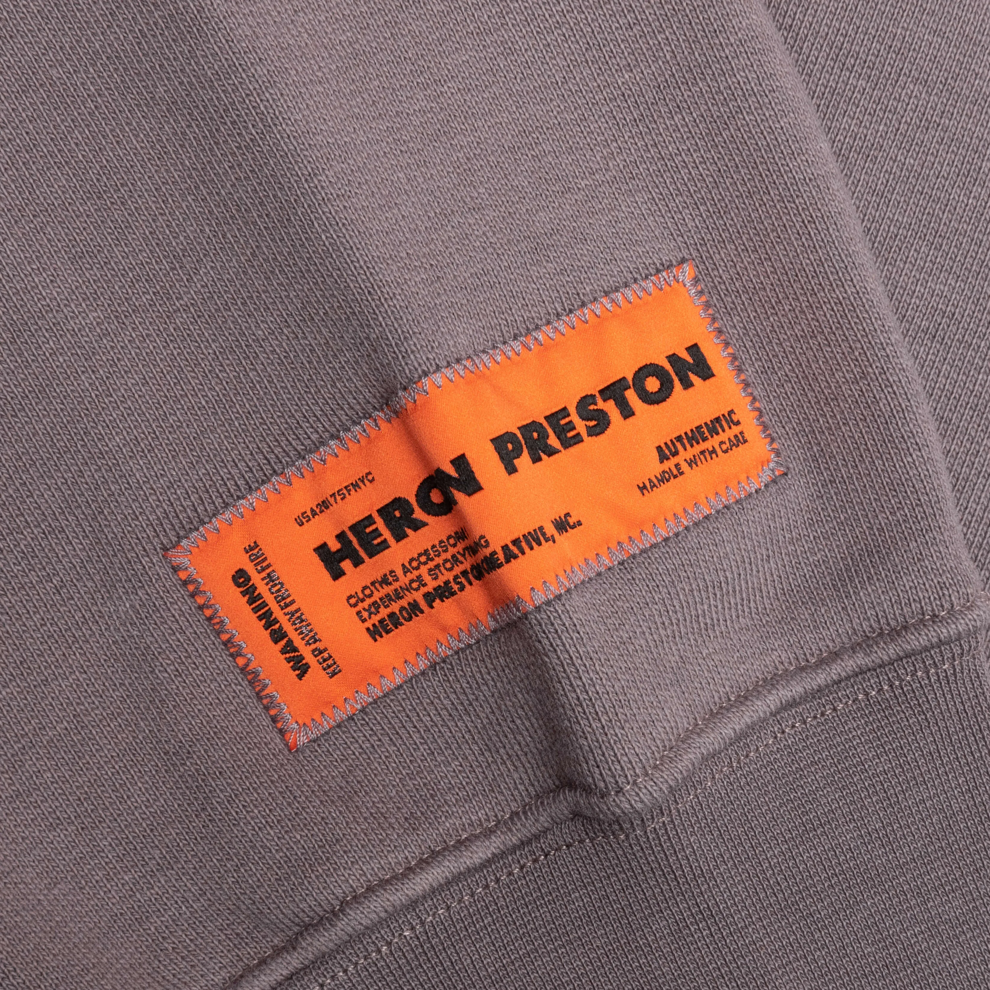 Heron Censored Hoodie - Grey/Yellow