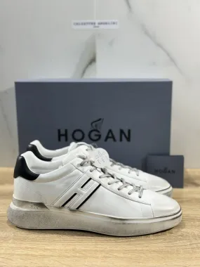 Hogan H580 uomo sneaker Pelle Bianco Dust memory foam Luxury Hogan Men